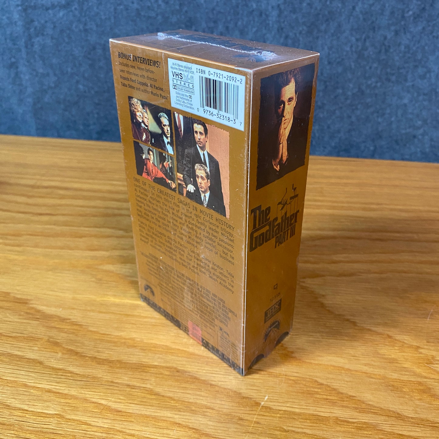 The Godfather Trilogy VHS