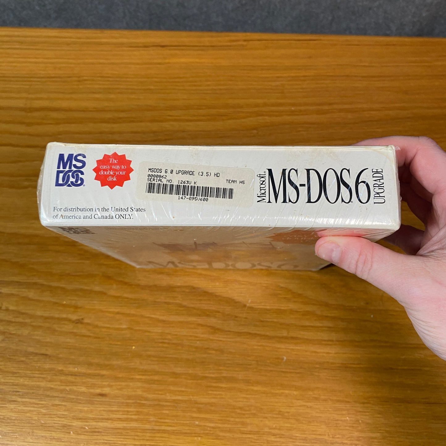 Microsoft MS-DOS 6.0 Disk
