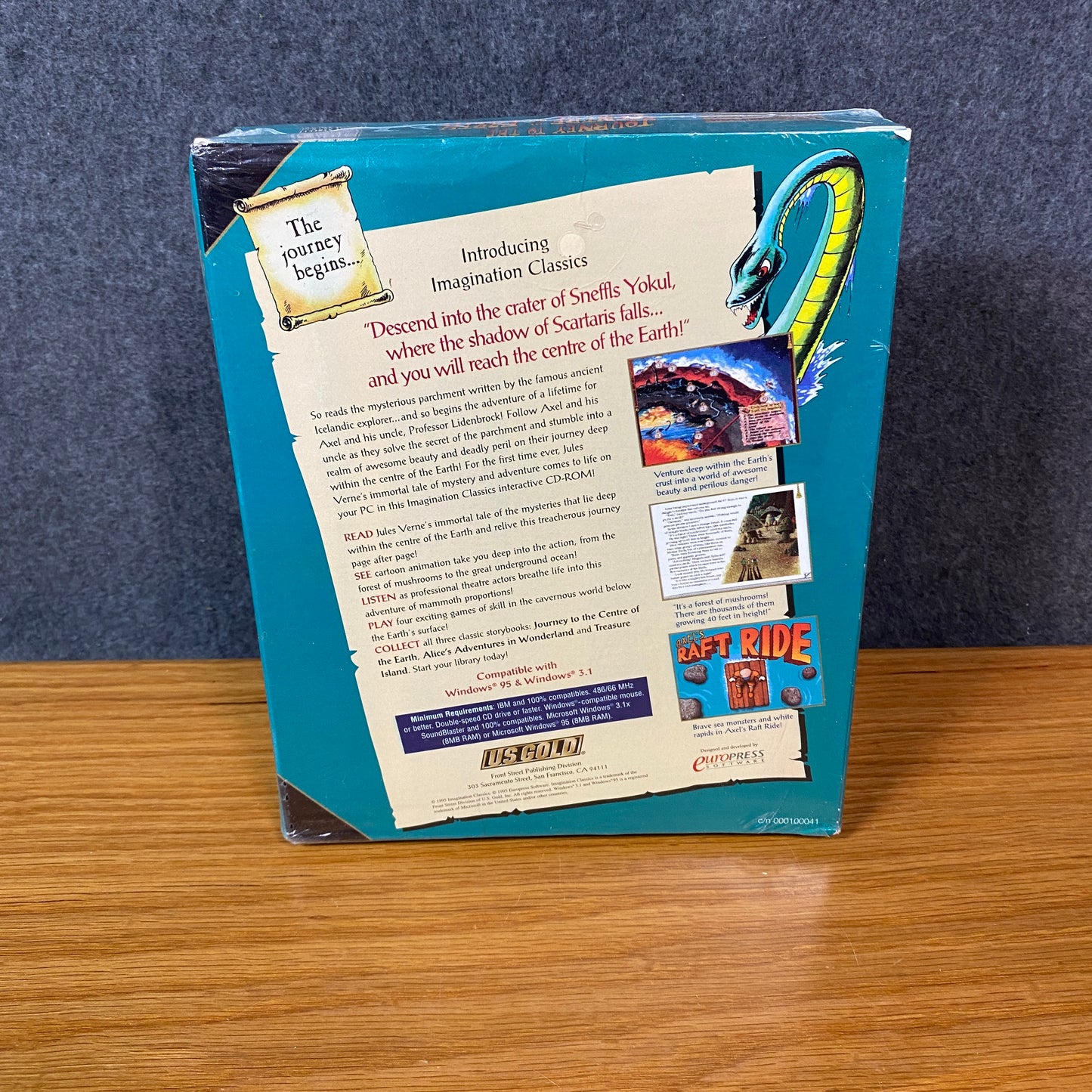 Windows 95 Journey To The Centre Of The Earth