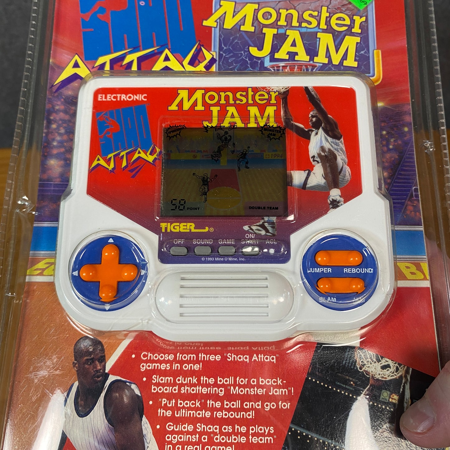 Tiger Electronics Shaq Attack Monster Jam