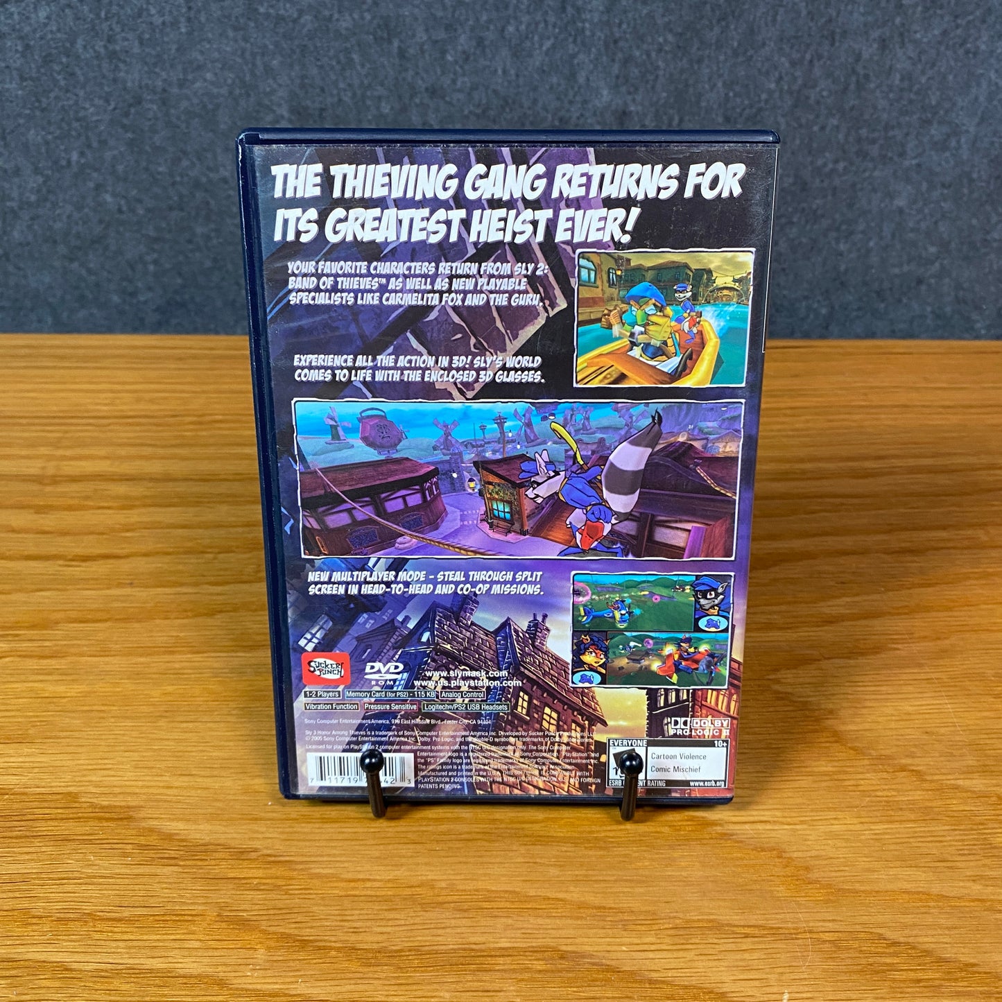 PS2 Sly 3 Honor Among Thieves
