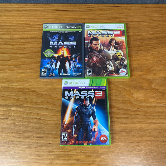 Xbox 360 Mass Effect Trilogy