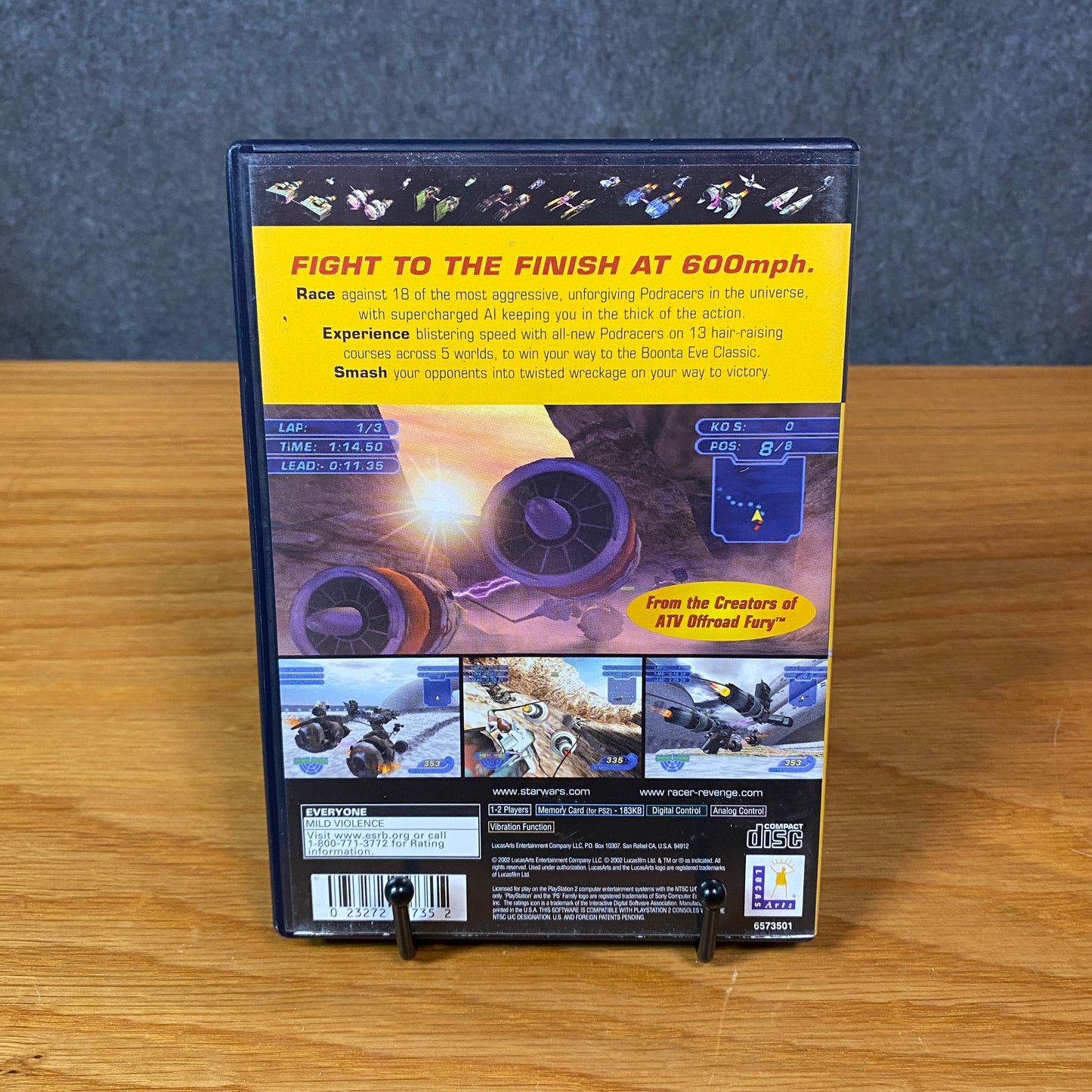 PS2 Star Wars: Racer Revenge