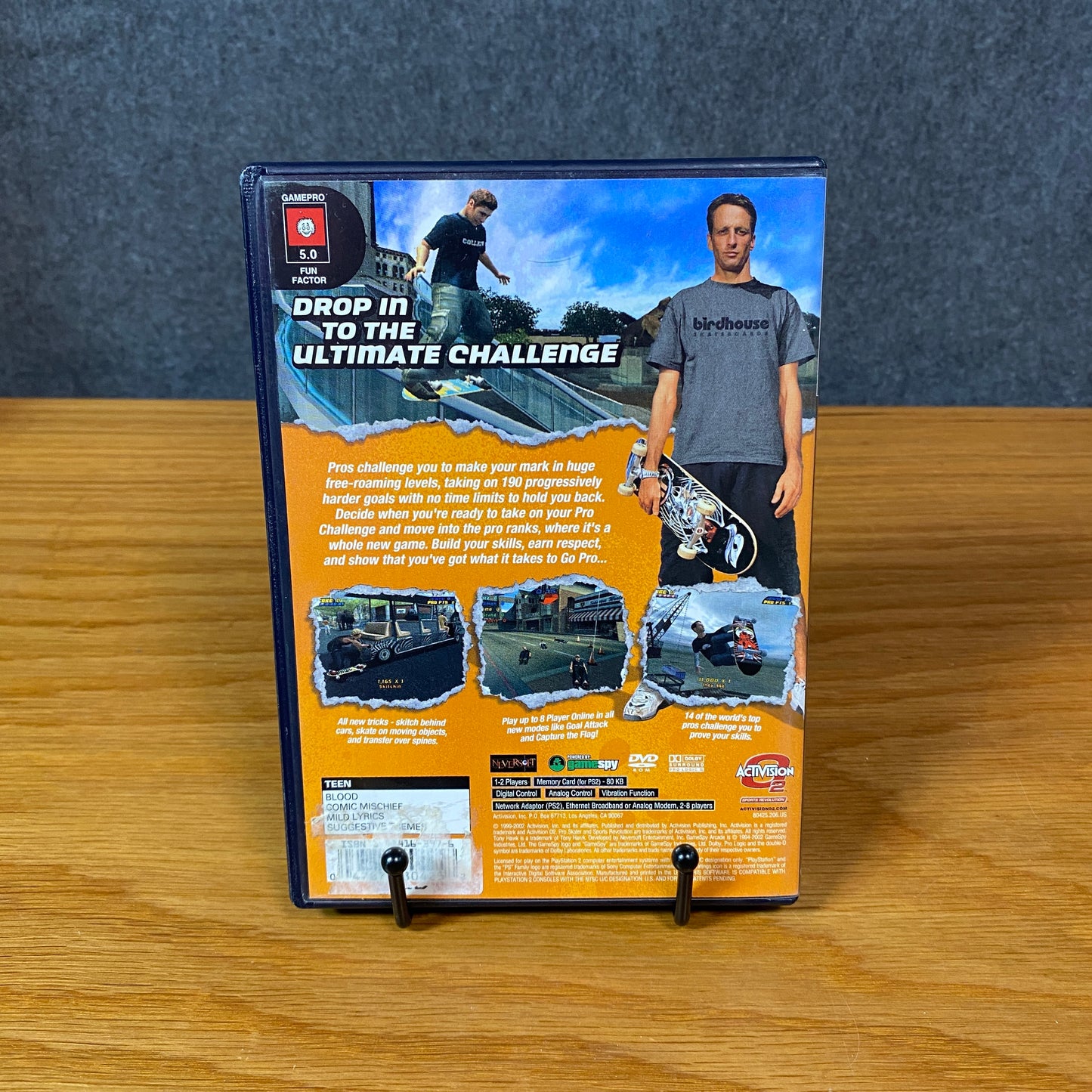 PS2 Tony Hawk's Pro Skater 4
